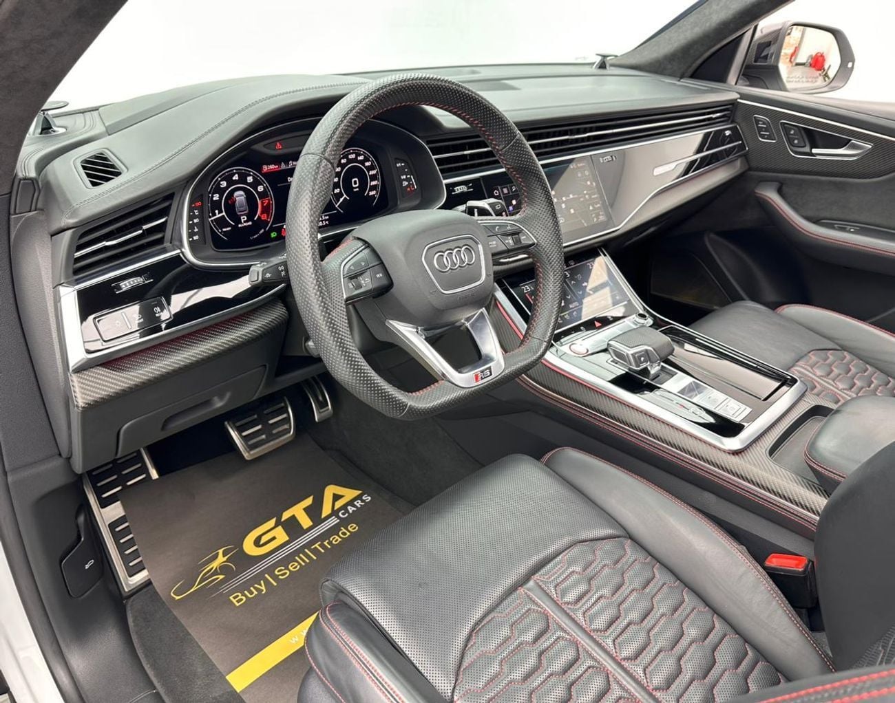 Audi RSQ8 quattro 4.0L 2020 Audi RS Q8, 1 Year Warranty Unlimited Km, Audi Full Service History, GCC