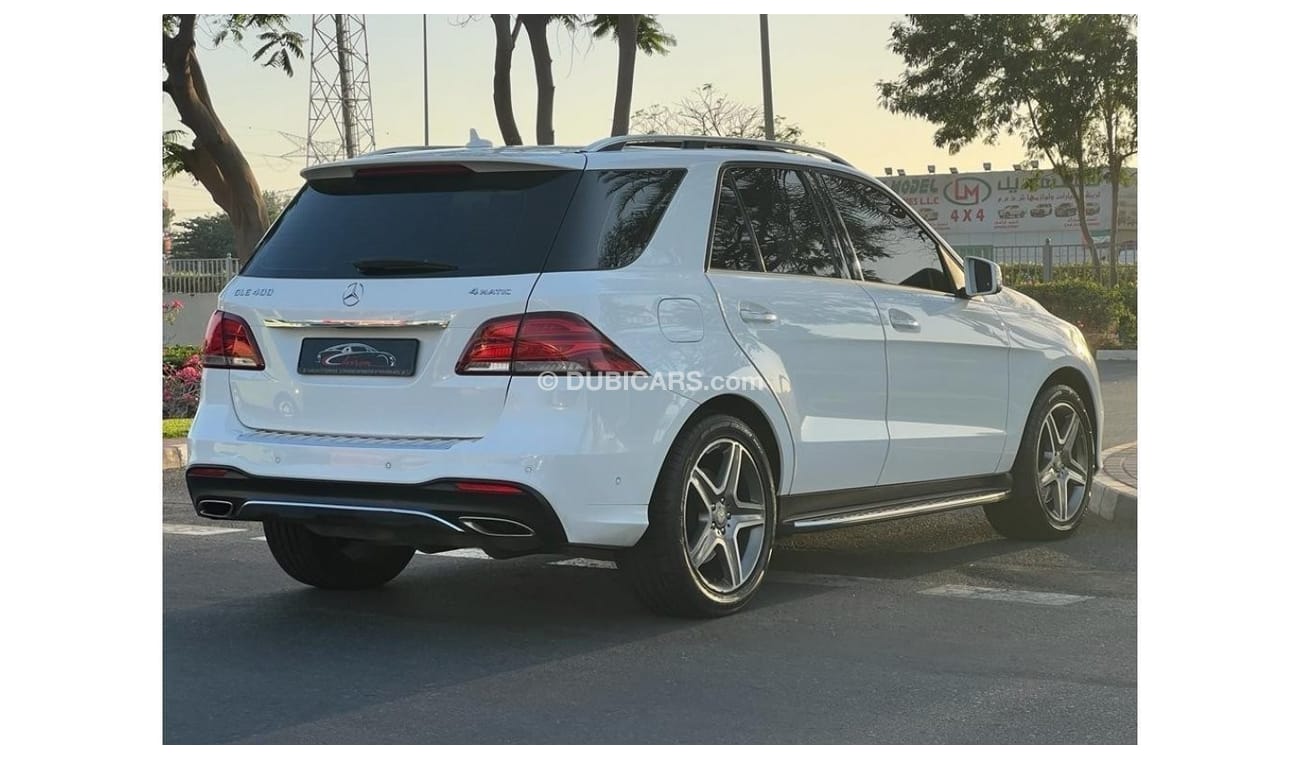 مرسيدس بنز GLE 400 AMG MERCEDES BENZ GLE400 2016 GCC 4MATIC FULL OPTIONS WITH ONE YEAR DEALER WARRANTY