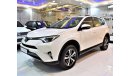 تويوتا راف ٤ EXCELLENT CONDITION Toyota Rav4 VX 2016 Model!! in White Color! GCC Specs