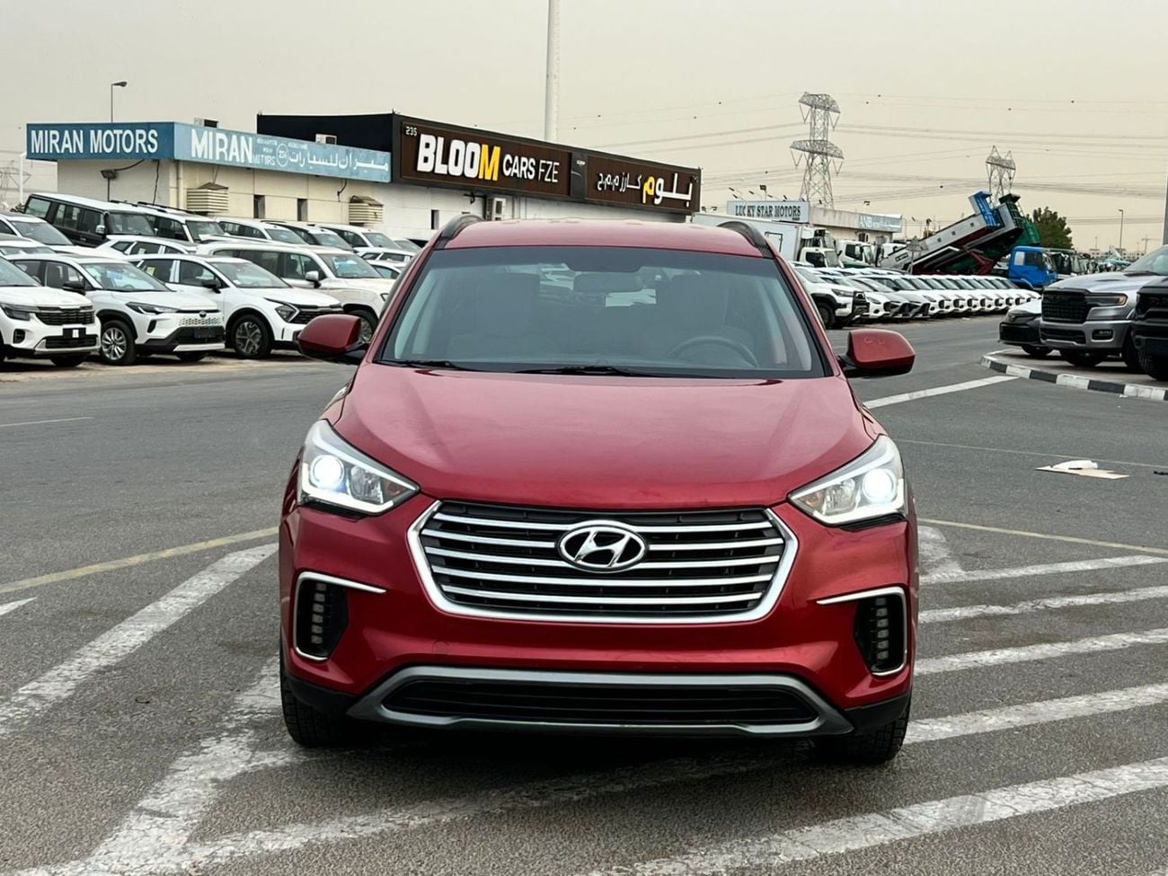 Hyundai Santa Fe GLS 2018 Hyundai Santafe 3.3L V6 - Rear Camera - AWD 4x4 - 7 Seats