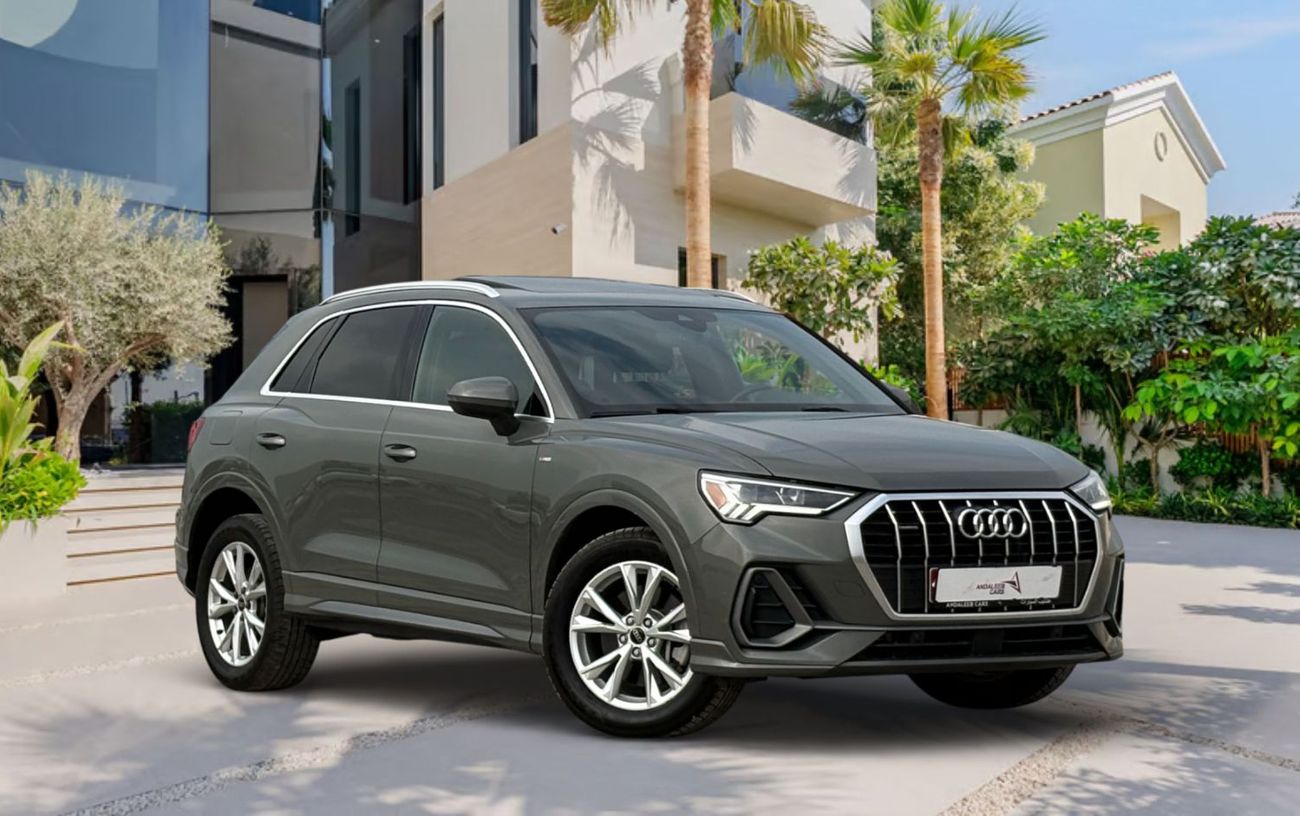 Audi Q3 40 TFSI quattro S Line 2.0L Q3 PREMIUM S-LINE 2.0L A/T | 2023 |  AED 1,590 per month