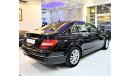 Mercedes-Benz C 180 ORIGINAL PAINT! ( صبغ وكاله ) Mercedes Benz C180 1.6 2013 Model! Black Color! GCC Specs