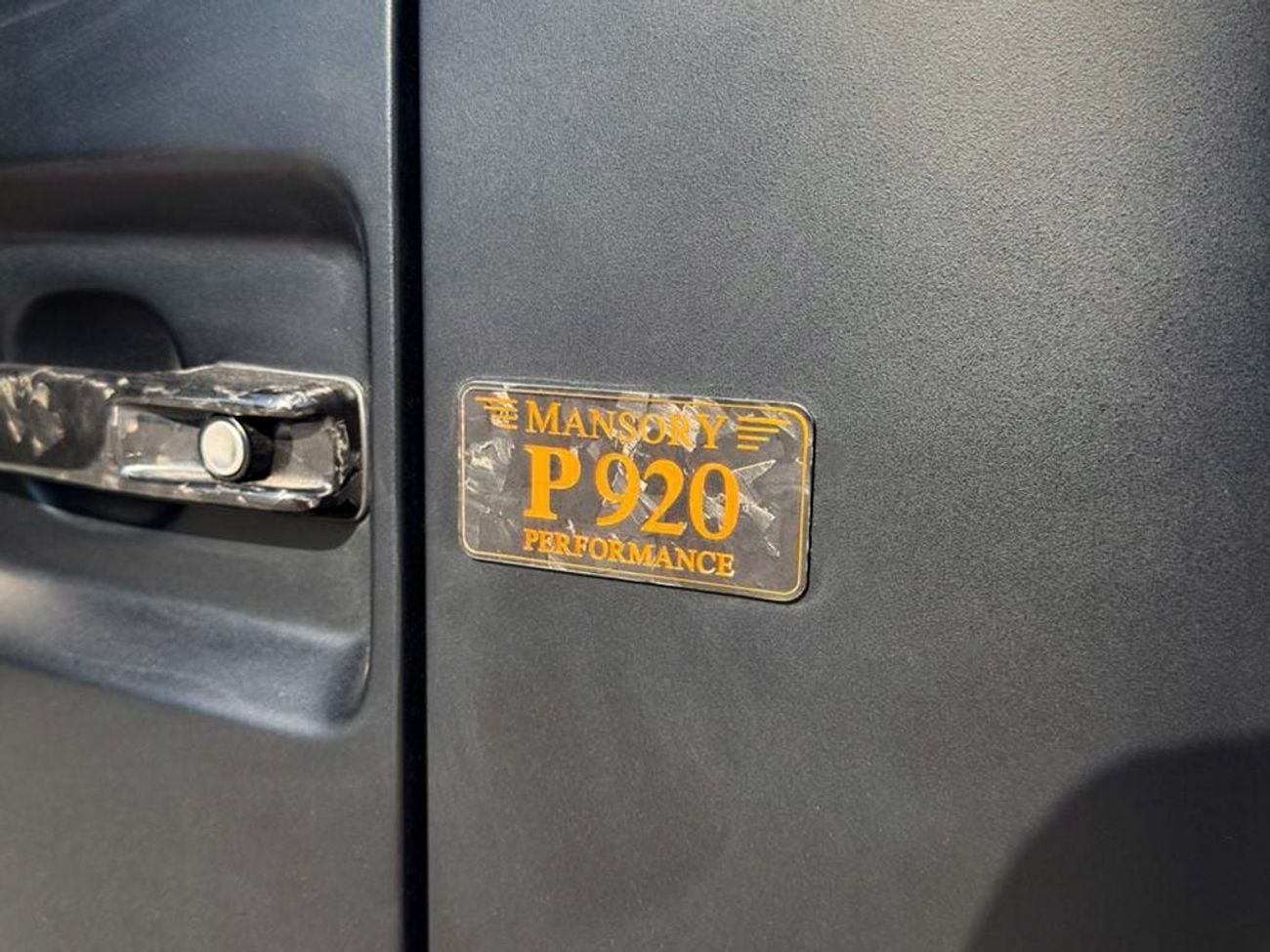 مرسيدس بنز G 63 AMG MANSORY 920HP in LEFT HAND DRIVE