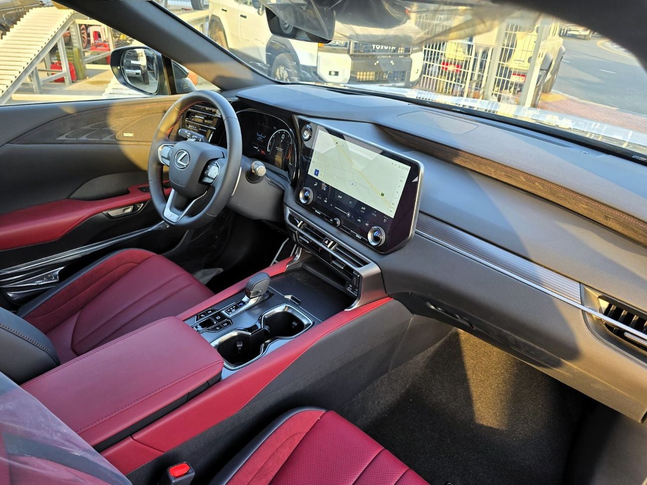 Lexus RX350 LEXUS RX350 F-SPORT  2.4l A/T AWD SUV Black Color Inside Red  2026 Model