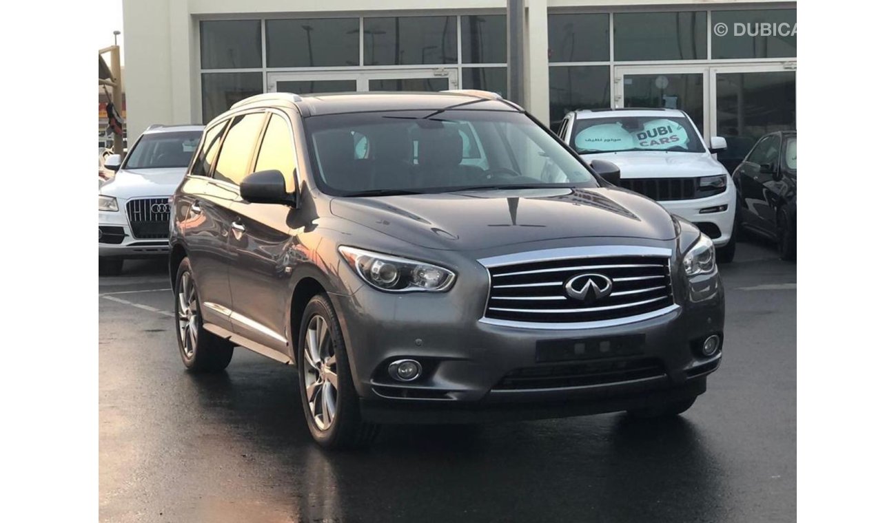 Infiniti QX60 Infinity Q60 model 2015 GCC car prefect condition full option panoramic roof leather seats 5 camera 