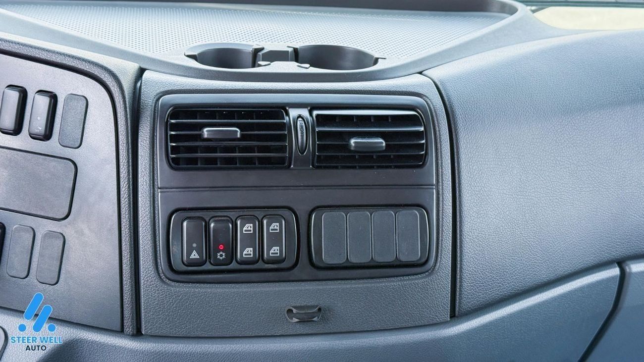 Mitsubishi Fuso FJ 12 Ton 6.4L RWD Diesel Bare Chassis Truck | White