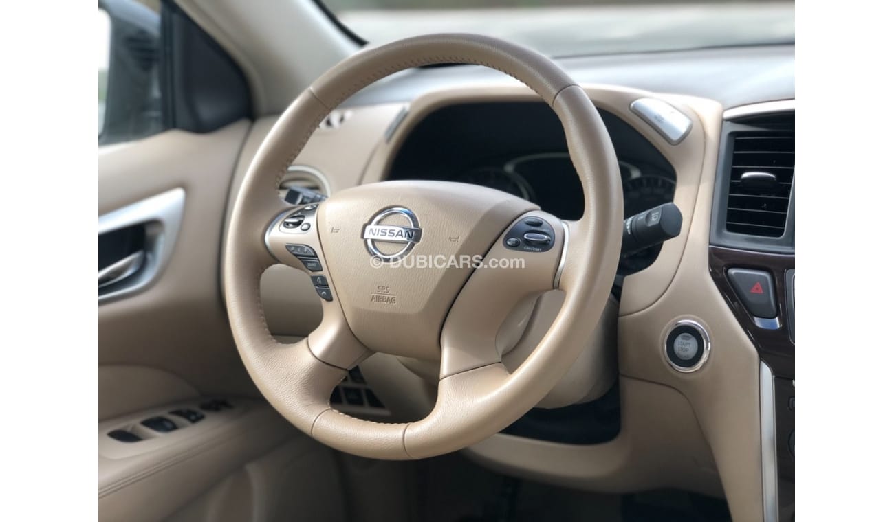 نيسان باثفايندر SV نيسان باثفندر موديل 2013 خليجي حاله ممتازه من الداخل والخارج كراسي جلد وبانوراما ومثبت سرعه مالك 