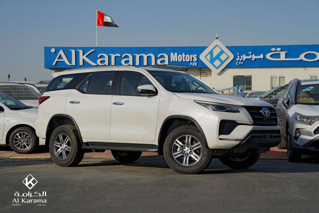 Toyota Fortuner 2.4L GX - GCC Specs - Rear Camera - Cruise Control - 4WD Automatic Drive