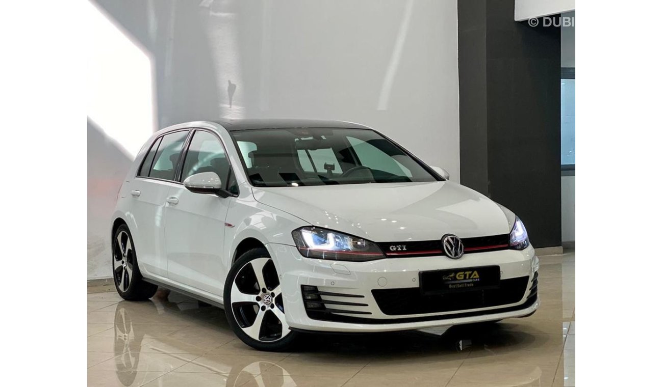 Volkswagen Golf 2016 Volkswagen GTI, Warranty, Full VW Service History, GCC