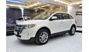 Ford Edge EXCELLENT DEAL for our Ford Edge LIMITED AWD ( 2011 Model ) in White Color GCC Specs