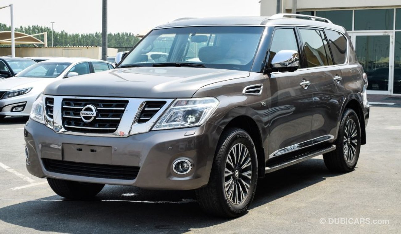 Nissan Patrol Nissan patrol platinum se 2016 GCC Specefecation Very Clean Inside And Out Side Without Accedent No