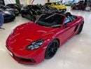 Porsche 718 Boxster Spyder 4.0L (420 HP) A/T 2023 Boxster GTS 718 Spyder /3500KM Only/Dealer Warranty till 2027