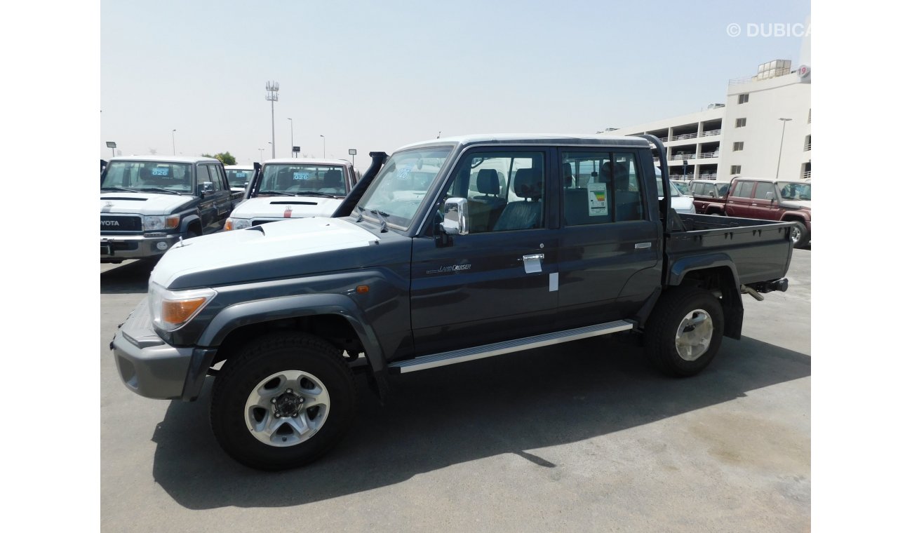 تويوتا لاند كروزر بيك آب 79 Double Cab Pickup LX V8 4.5L TD 5 Seat 4WD M/T(Only on Sahara Motors)