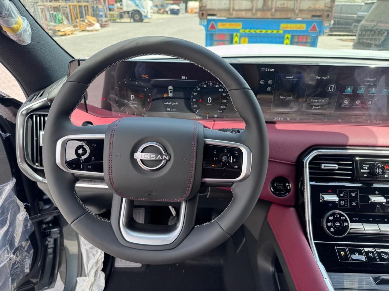 Nissan Patrol SE PLATINUM 3.8L V6 (Ext _GREYISH GREEN Inter_BURGUNDY)