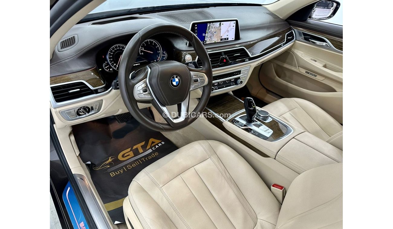 بي أم دبليو 740Li لاكجري 2017 BMW 740Li, BMW Service Pack 2025, BMW Service History, Low kms, GCC Specs
