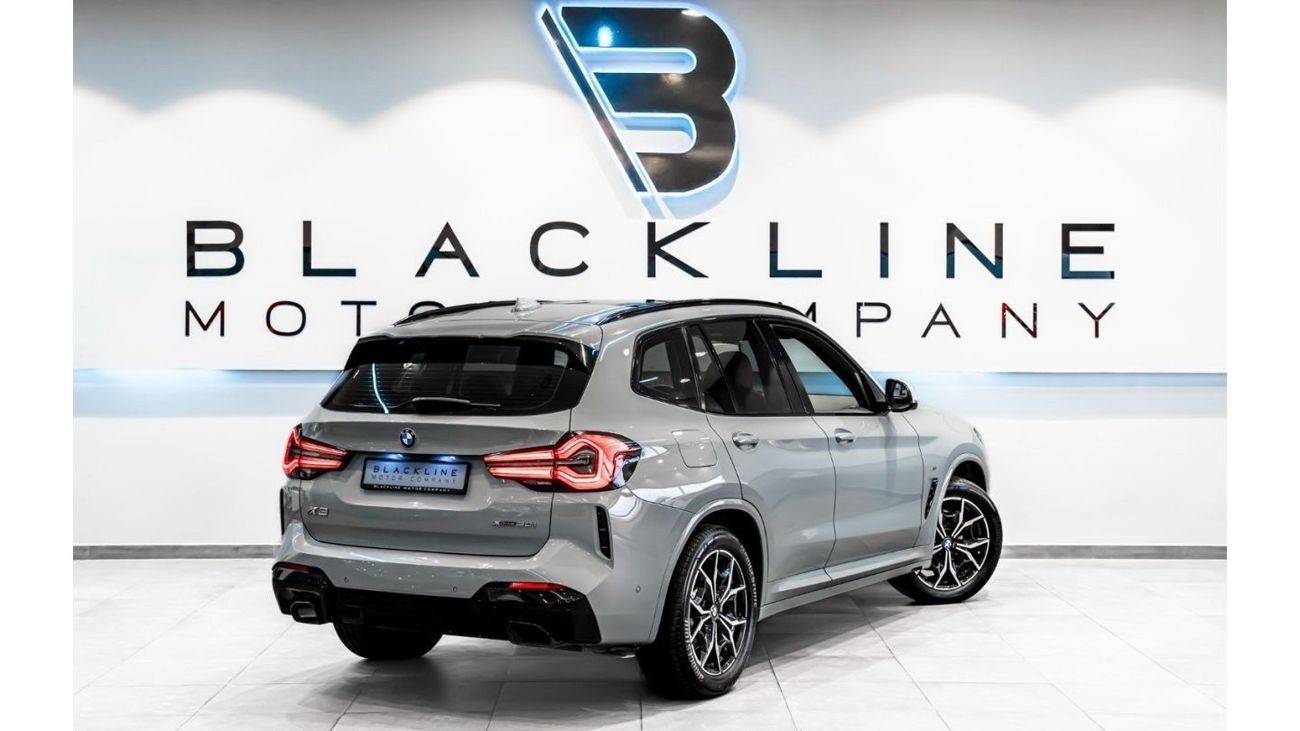 BMW X3 2022 BMW X3 xDrive 30i, 2027 BMW Warranty + Service Contract, M Sport, Low KMs, GCC