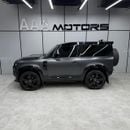 لاند روفر ديفندر 90 X P525 V8 | 5.0L Supercharged | European Specs | 3 Years Warranty & Service | Carpathian Grey