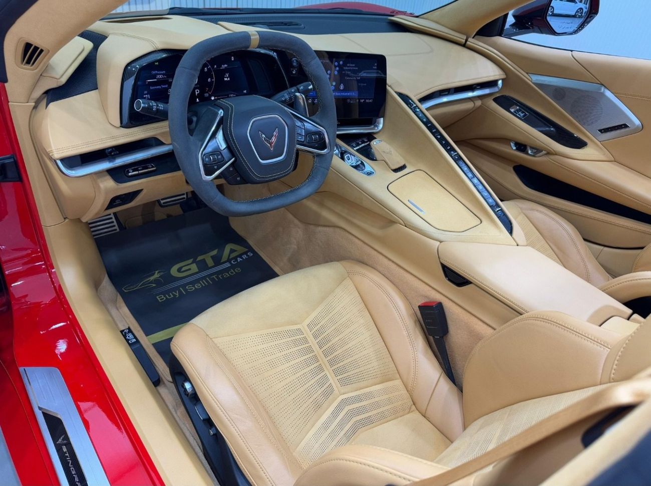 Chevrolet Corvette 3LT 6.2L (495 HP) Coupe 2021 Chevrolet Corvette C8 Z51 3LT, Nov 2025 Chevrolet Warranty, FASH, GCC