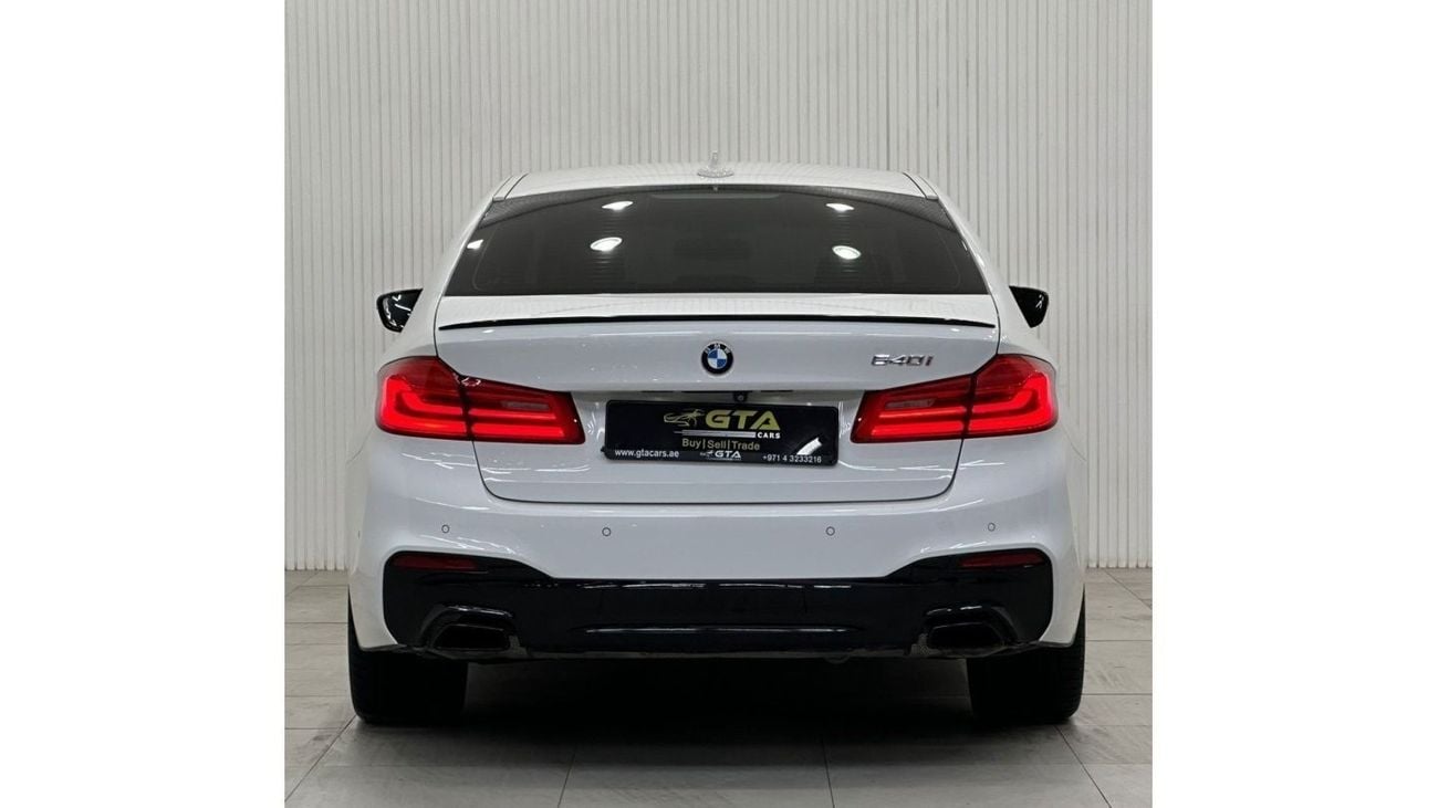 بي أم دبليو 540i M سبورت 2018 BMW 540i M-Sport, Warranty, Full BMW Service History, Full Options, GCC