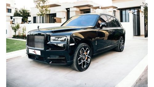 Rolls-Royce Cullinan ROLLS ROYCE CULLINAN 2021 BLACK BADGE | FSH | UNDER WARRANTY | STARLIGHT | GCC SPECS