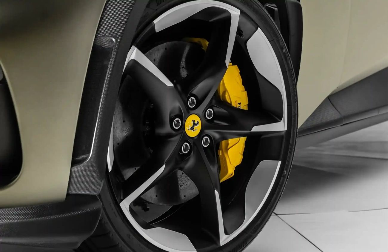 Ferrari Purosangue 6.5L V-12 Naturally Aspirated Engine