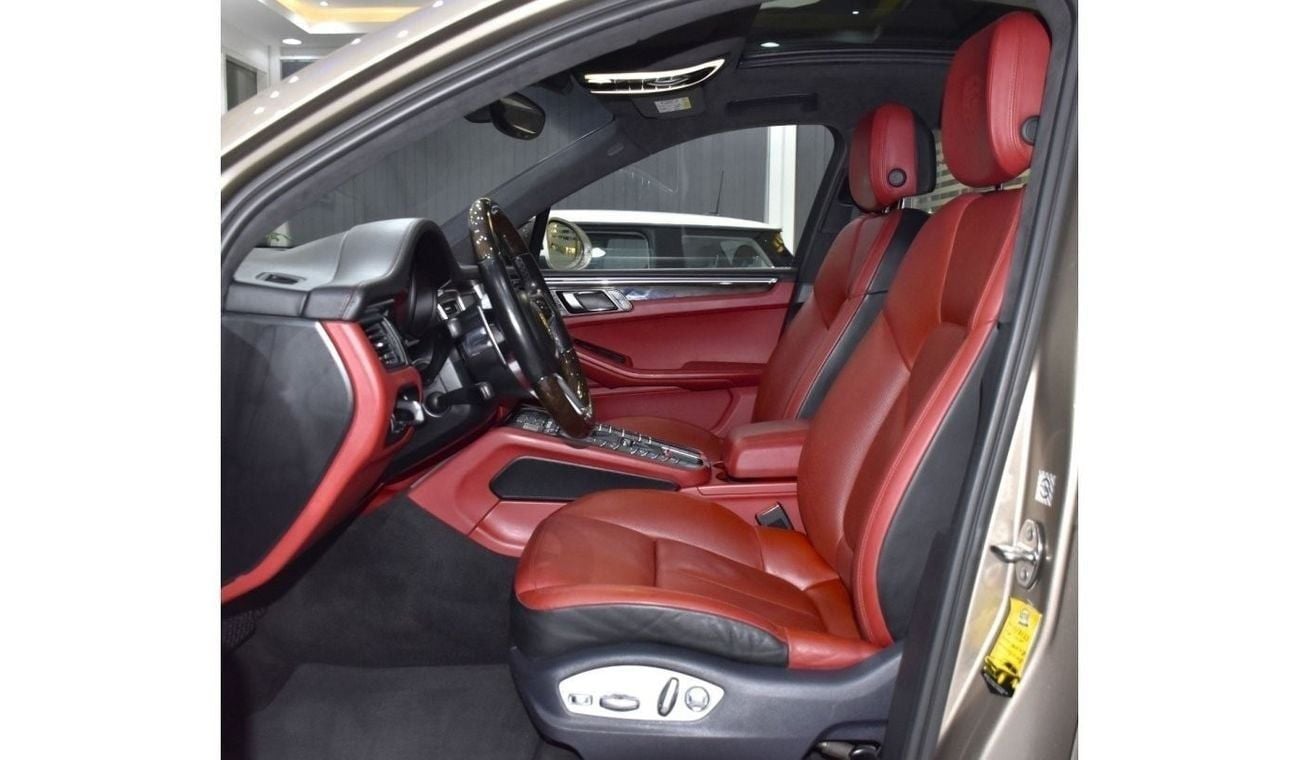Porsche Macan EXCELLENT DEAL for our Porsche Macan Turbo ( 2015 Model ) in Golden Color GCC Specs