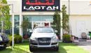 Audi Q7 2009 GCC model, silver color, saffron interior, leather panorama, cruise control, sensor wheels, in
