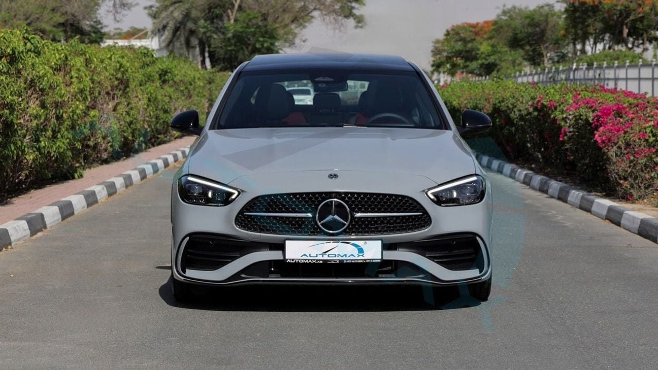 مرسيدس بنز C 200 AMG Premium Plus EQ Boost 1.5T RWD GCC 2026 With 2 Years Unlimited Mileage Warranty At Official Deal