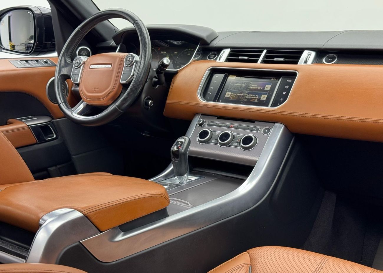 لاند روفر رينج روفر سبورت HSE 3.0L (340 HP) 2016 Range Rover Sport HSE V6, Service History, Excellent Condition, GCC