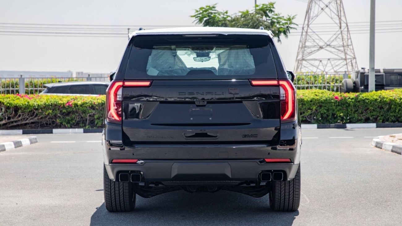 GMC Yukon Denali Black Edition 6.2L V8 | 2025 | 4 Years Agency Warranty & Service Contract