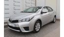 Toyota Corolla 2.0L SE 2015 MODEL GCC SPECS