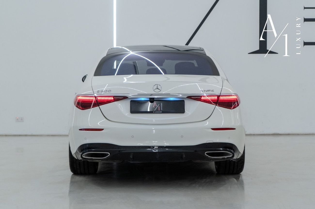Mercedes-Benz S 500 4MATIC 3.0L 2021 Mercedes S500, Full Option, Diamond Seats, Excellent Condition, European Specs