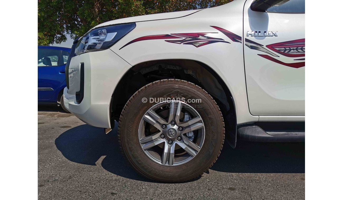 Toyota Hilux 2.4L Diesel, Manual , Power Heat Switch, Rear Camera, Bluetooth-DVD, Fog Lights (CODE # THMO02)