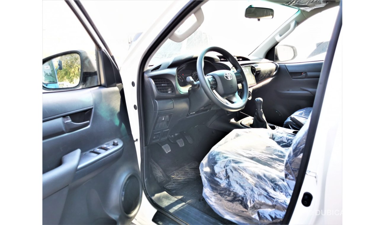 Toyota Hilux 2.4 DIESEL, 17" Alloy Rims, Push Start, LED Fog Lights, Multi-function Power Steering, CODE-HIADD