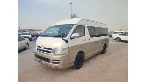 تويوتا هاياس 2006 WHITE GOLDEN, KMs 248440 RHD TRH224-0004093 ONLY FOR EXPORT.