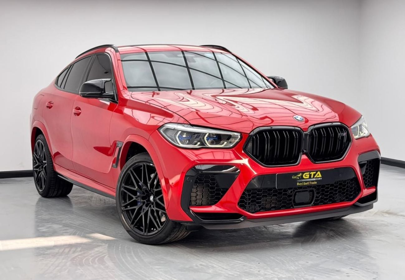BMW X6 2022 BMW X6M Competition, 3/2027 BMW Warranty and Service Pack, BMW Service History, GCC