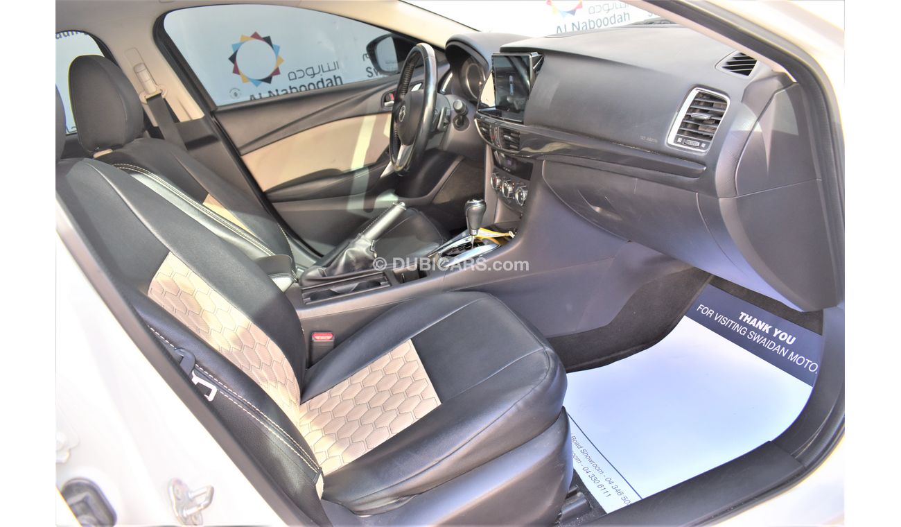 Used Mazda 6 AED 780 PM 0 DP S 2.5L 2015 GCC REAR CAMERA CRUISE CONTROL 2015 for sale in