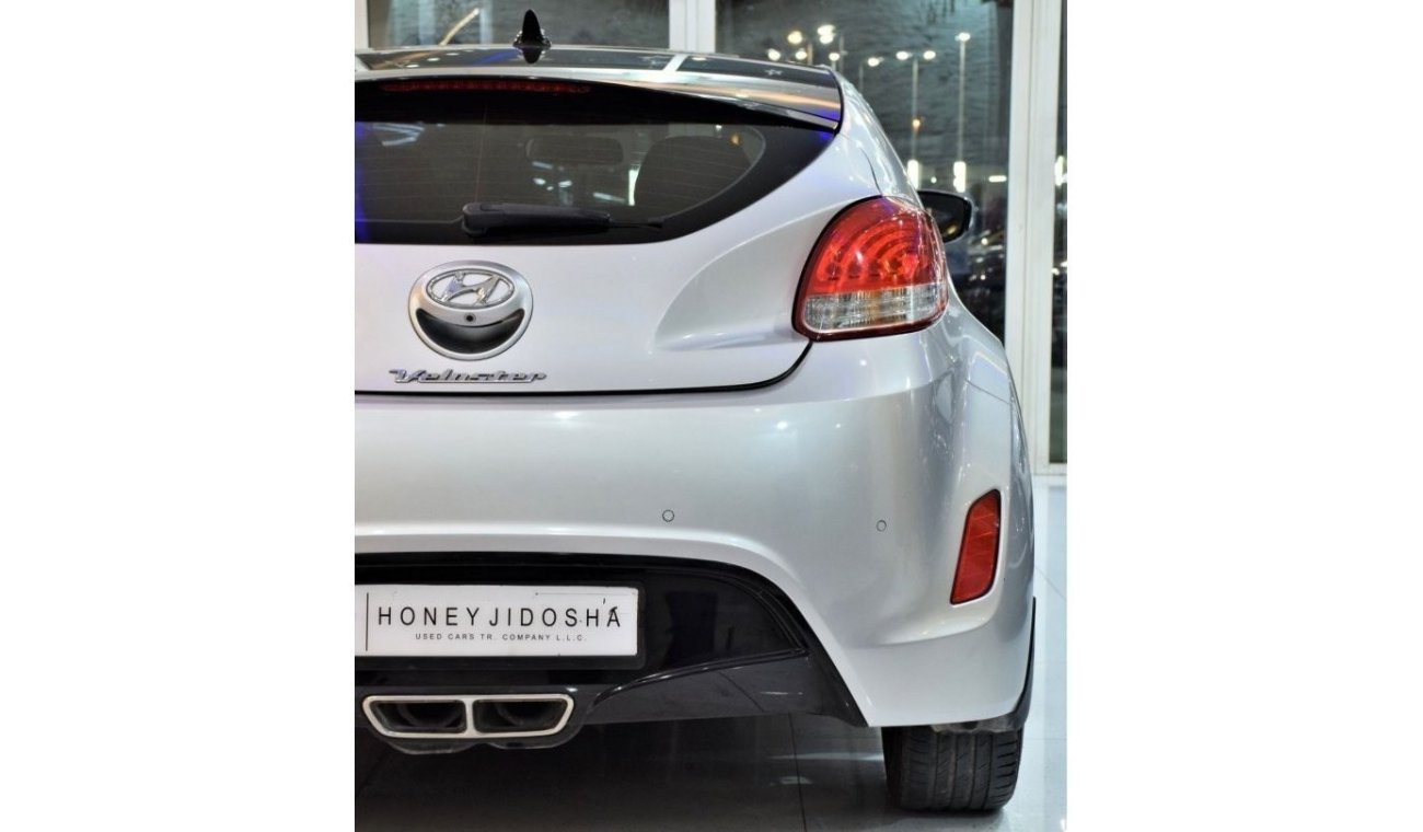 Hyundai Veloster GLS EXCELLENT DEAL for our Hyundai Veloster 1.6L ( 2013 Model! ) in Silver Color! GCC Specs