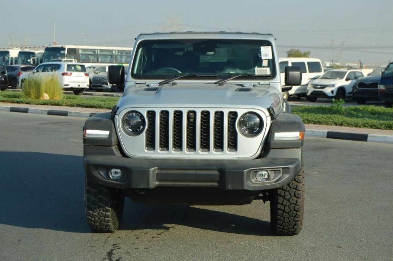 جيب رانجلر JEEP WRANGLER RUBICON 2WD - 3.6L PETROL - AUTOMATIC TRANSMISSION -  SILVER