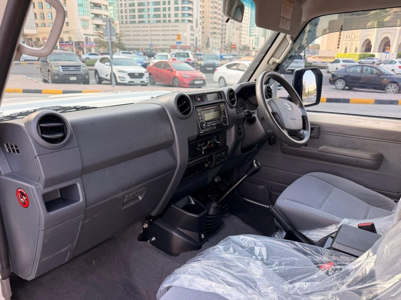 Toyota Land Cruiser GXL with upgrade face