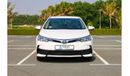 Toyota Corolla 2019 | 4dr Sedan 1.6L 4cyl Petrol A/T RWD - GCC Specs - Book now