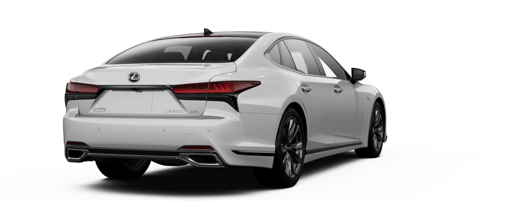 لكزس LS 500 exterior - Rear Left Angled