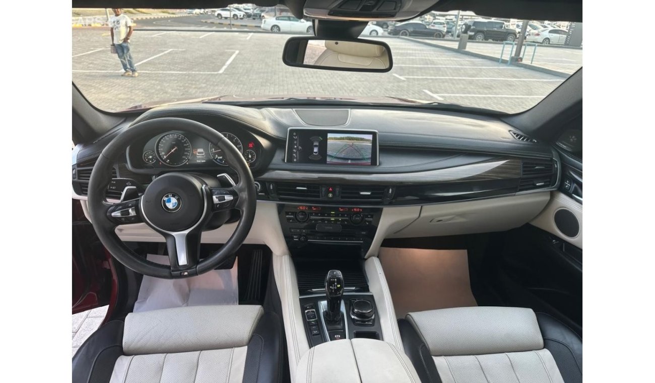BMW X6 35i M Sport BMW X6 model 2018 gcc Body ket M POWER 6 slinder twin turbo