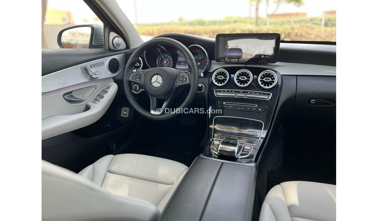 Mercedes-Benz C 300 Luxury MERCEDES BENZ C300 2015 KIT C63 AMG FULL OPTIONS IN LOW MILEAGE WITH DEALER WARRANTY