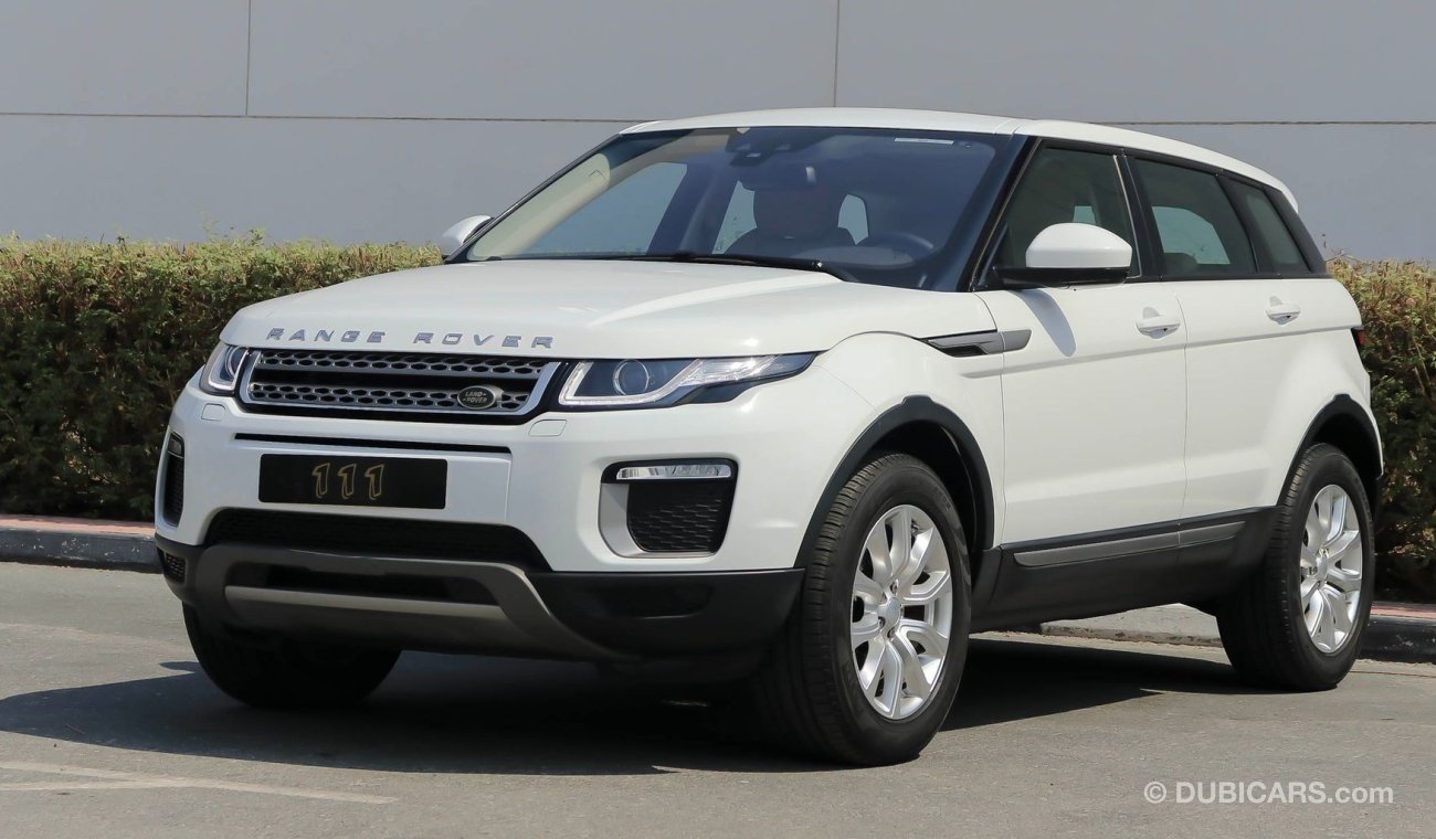 Land Rover Range Rover Evoque / Warranty / GCC Specifications