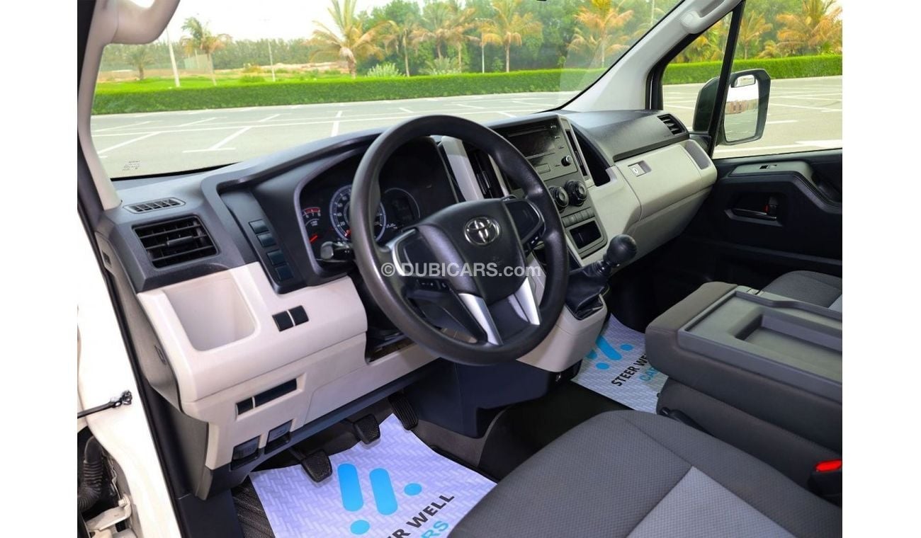 Toyota Hiace GL - Standard Roof 2019 3.5L V6 | M/T PETROL STANDARD ROOF DELIVERY VAN | GCC SPECS