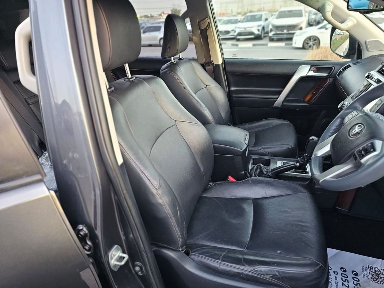 Toyota Prado VX 2.8L LHD V4 Diesel engine Grey Color Automatic transmission 4WD 7 Seater 5 Doors