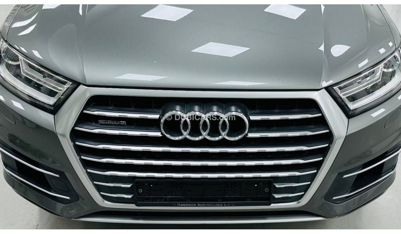 Audi Q7 45 TFSI quattro Luxury GCC .. Perfect Condition .. V6 .. Full Options ..
