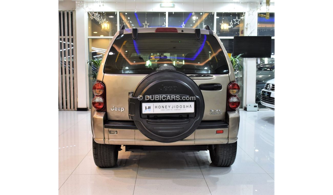 Jeep Cherokee EXCELLENT DEAL for our JEEP Cherokee LIMITED 3.7L ( 2007 Model! ) in Gold Color! GCC Specs