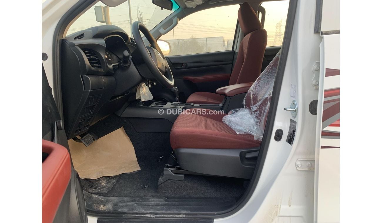 Toyota Hilux TOYOTA HILUX 2.7L PETROL PICK-UP 4WD 4DOORS MODEL 2023  WHITE COLOR